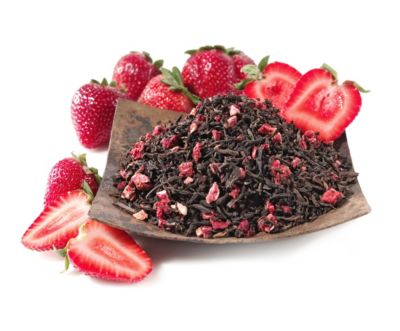 Teavana Strawberry Slender Looseleaf Puerh Black Tea, 4oz Skipzone